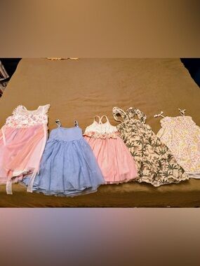 5 Girls Floral Sundresses